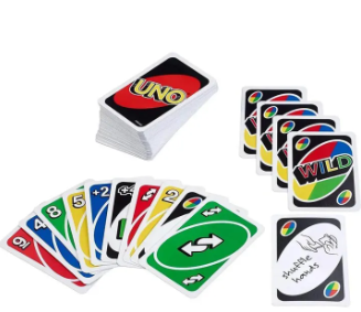 Mattel UNO Tin Box Classic style